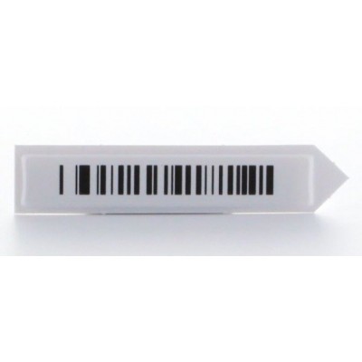 Etiquette AM - "PUSH IN " - FAUX BARRECODE -Désactivable