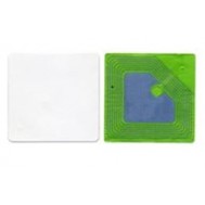 Etiquette RF 8,2 Mhz - 50x50 mm "BLANCHE" - Désactivable