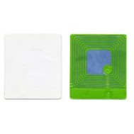 Etiquette RF 8,2 Mhz  - 30x40 mm "BLANCHE" - Désactivable