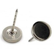 Clou Métal 19 mm Cranté - Tête plate