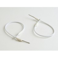 Câble acier "renforcé" plastifié une boucle 