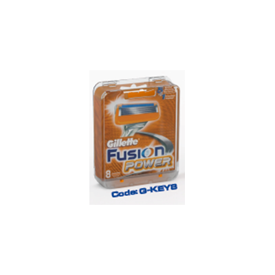 Boîtier Antivols pour 4/ 8  lames de rasoirs Fusion5 - modèle  G-Key