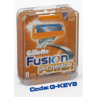 Boîtier Antivols pour 4/ 8  lames de rasoirs Fusion5 - modèle  G-Key